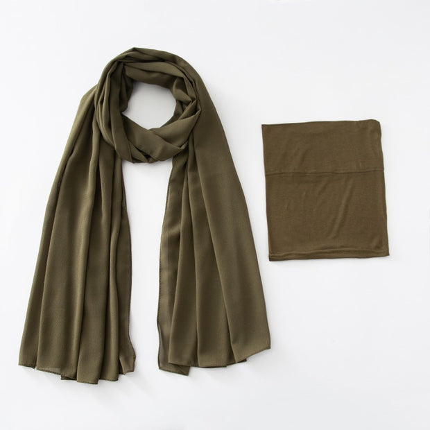 CHIFFON + CAP