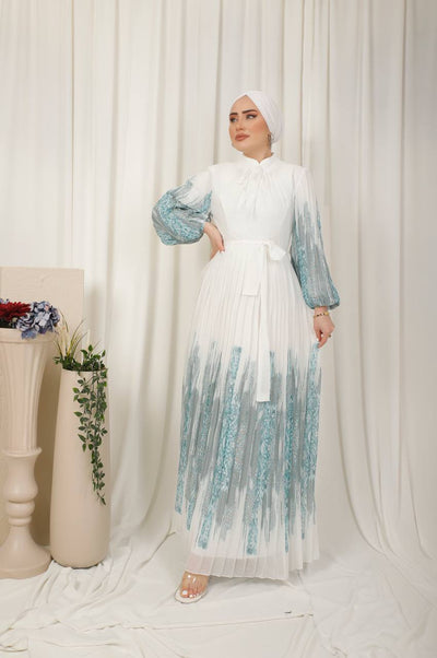 AWRA PRINTED DRESS