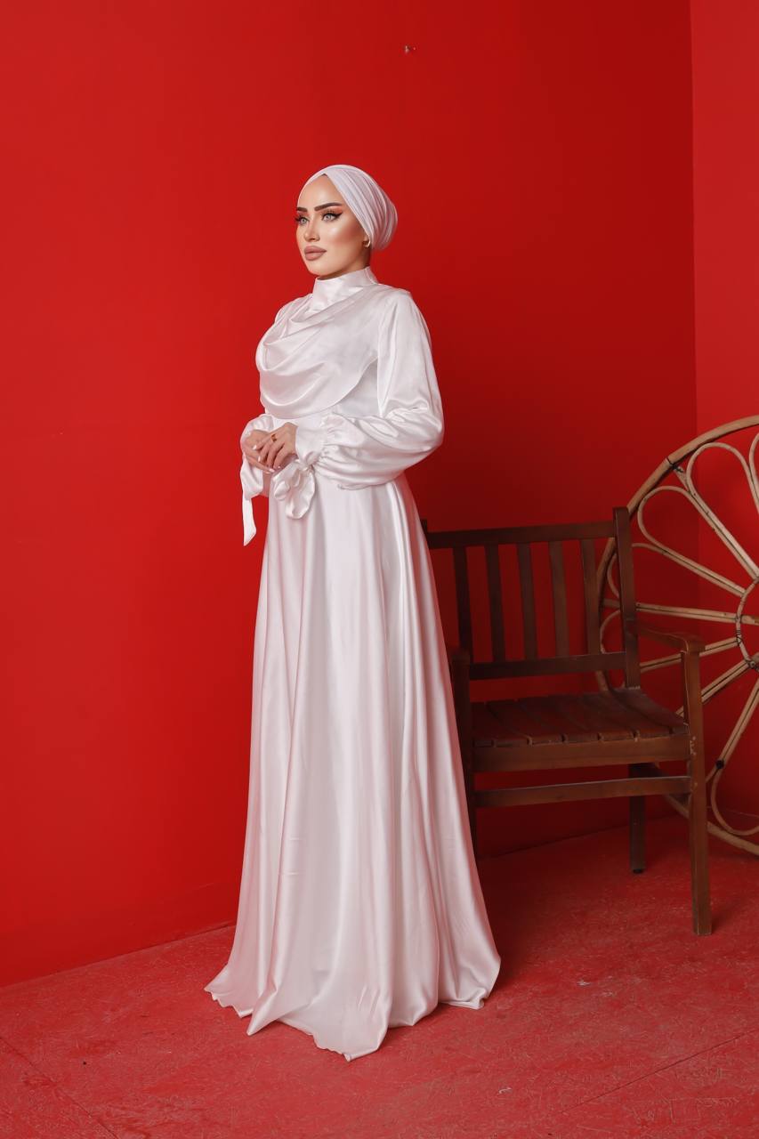 ANAYA SATIN DRESS