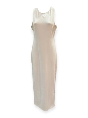 COTTON SLEEVELESS BODYCON DRESS