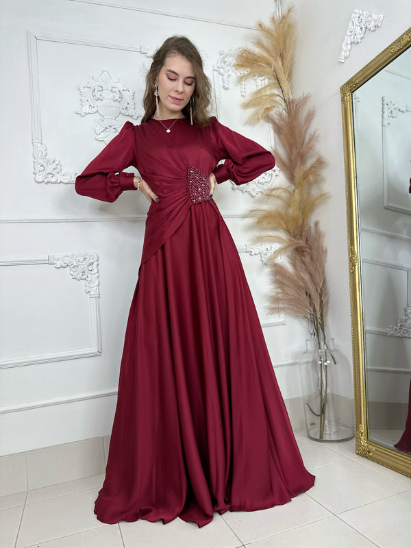 AMAR SATIN DRESS