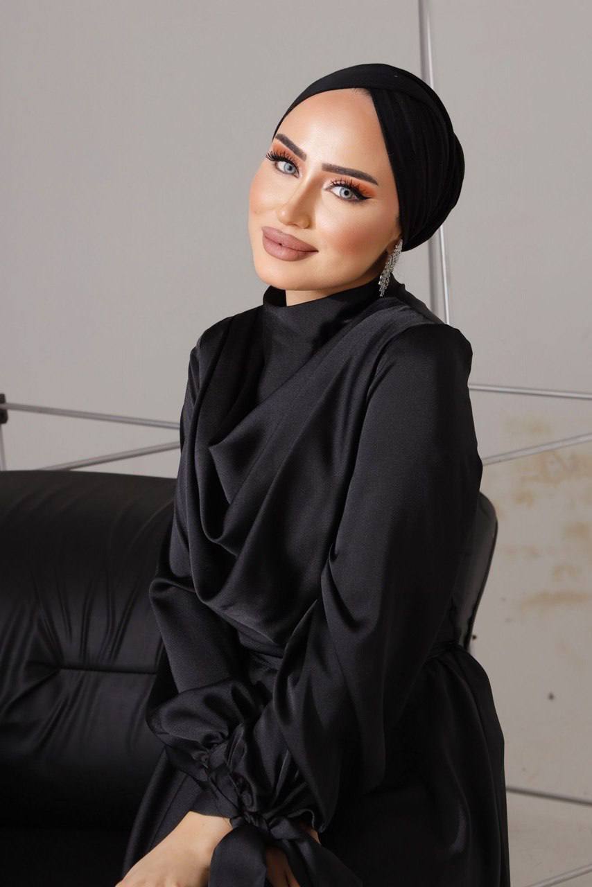 ANAYA SATIN DRESS