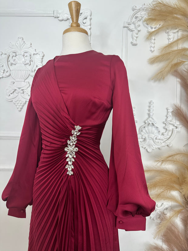 SOFIA SATIN DRESS