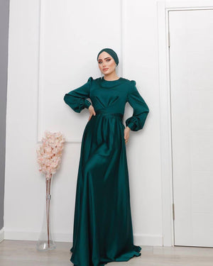 NAJMA SATIN DRESS