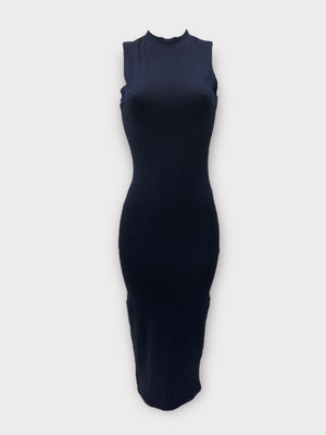 COTTON SLEEVELESS BODYCON DRESS