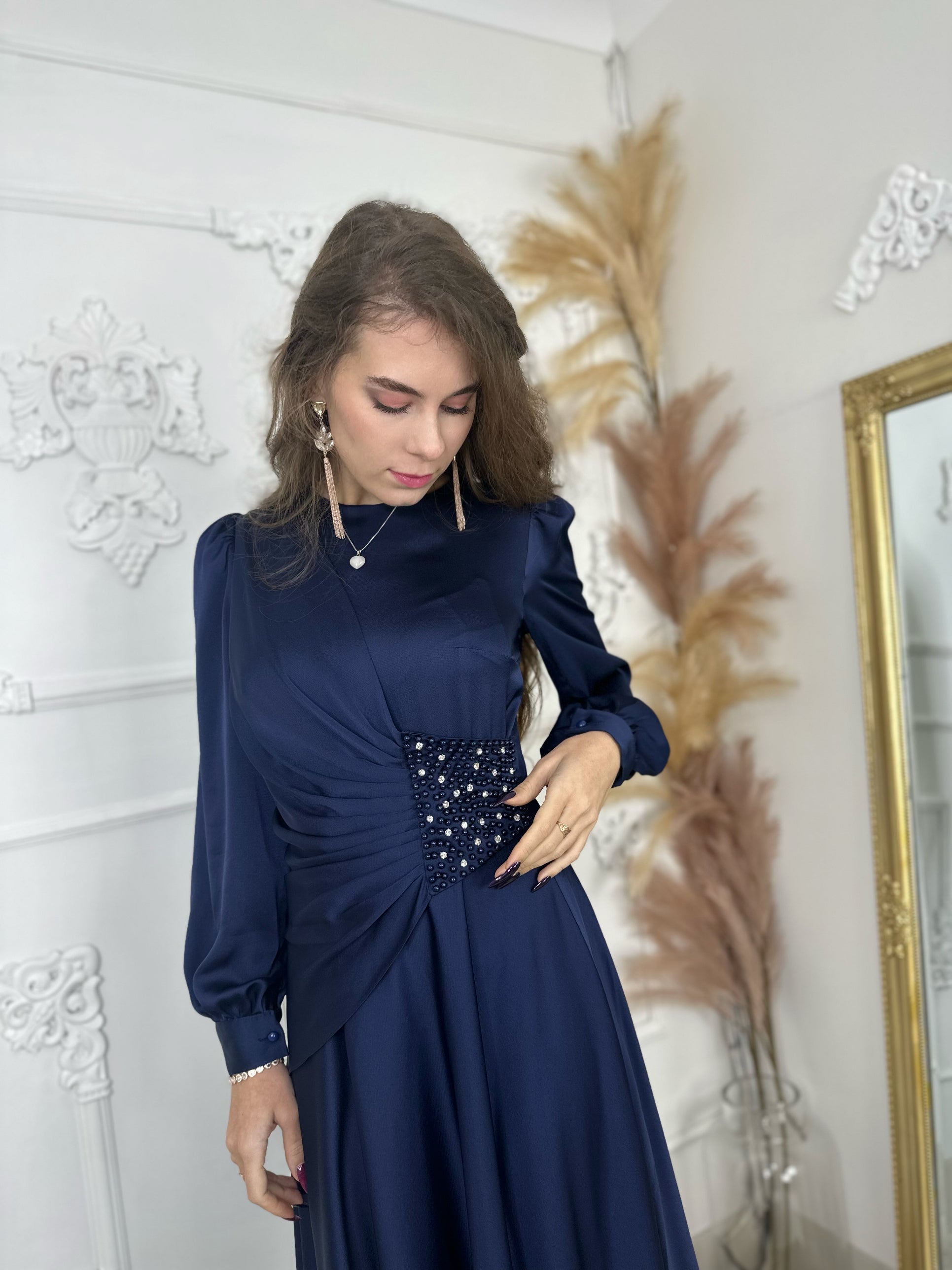 AMAR SATIN DRESS