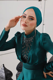 AHLAM SATIN DRESS