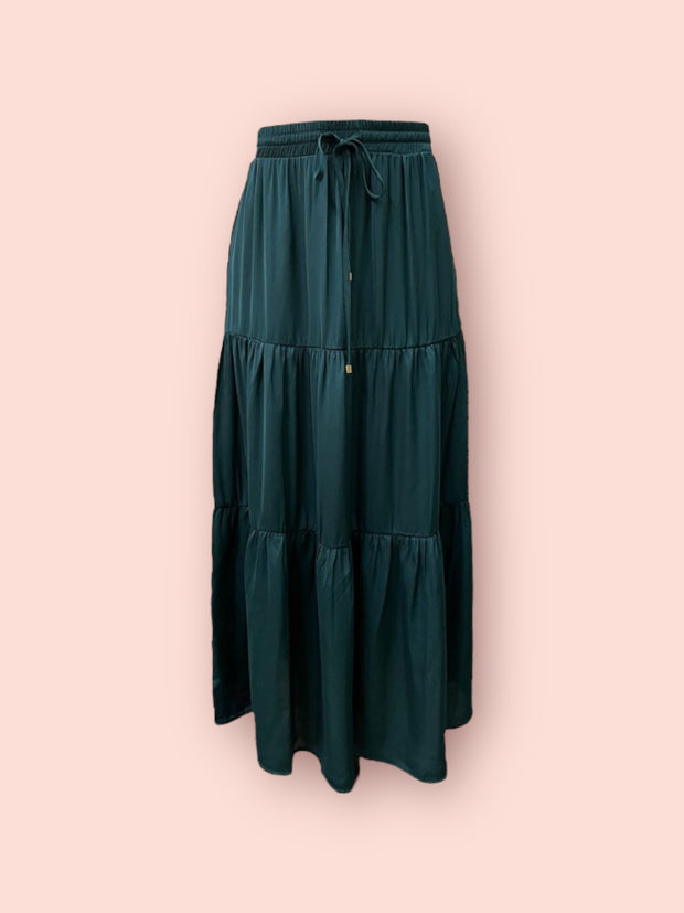 VEIL RUFFLE SKIRT