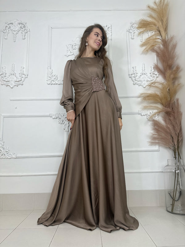 AMAR SATIN DRESS