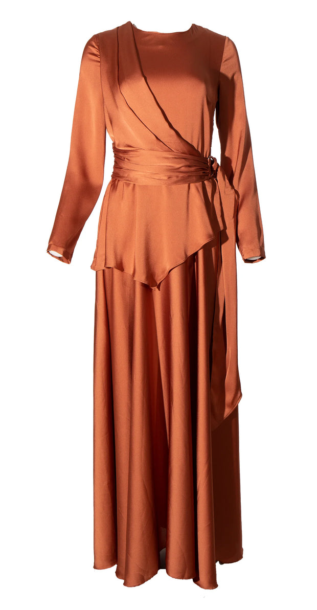 RADYA SATIN DRESS