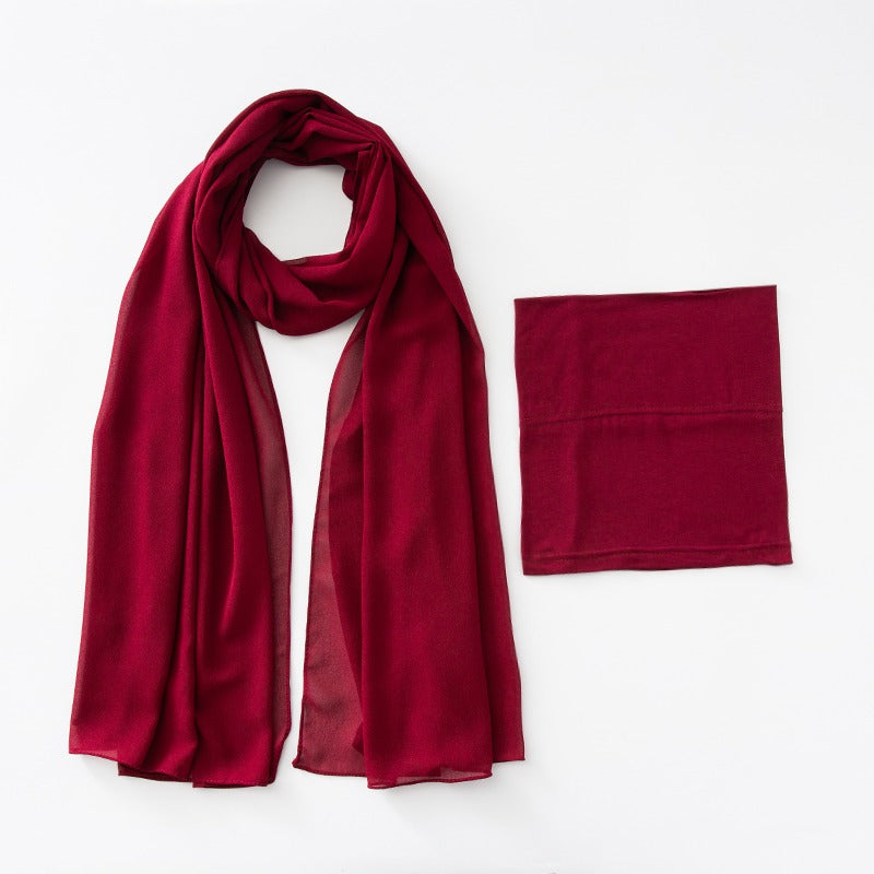 CHIFFON + CAP