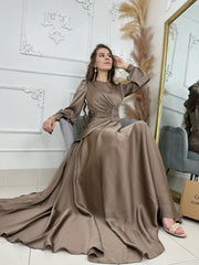 AMAR SATIN DRESS