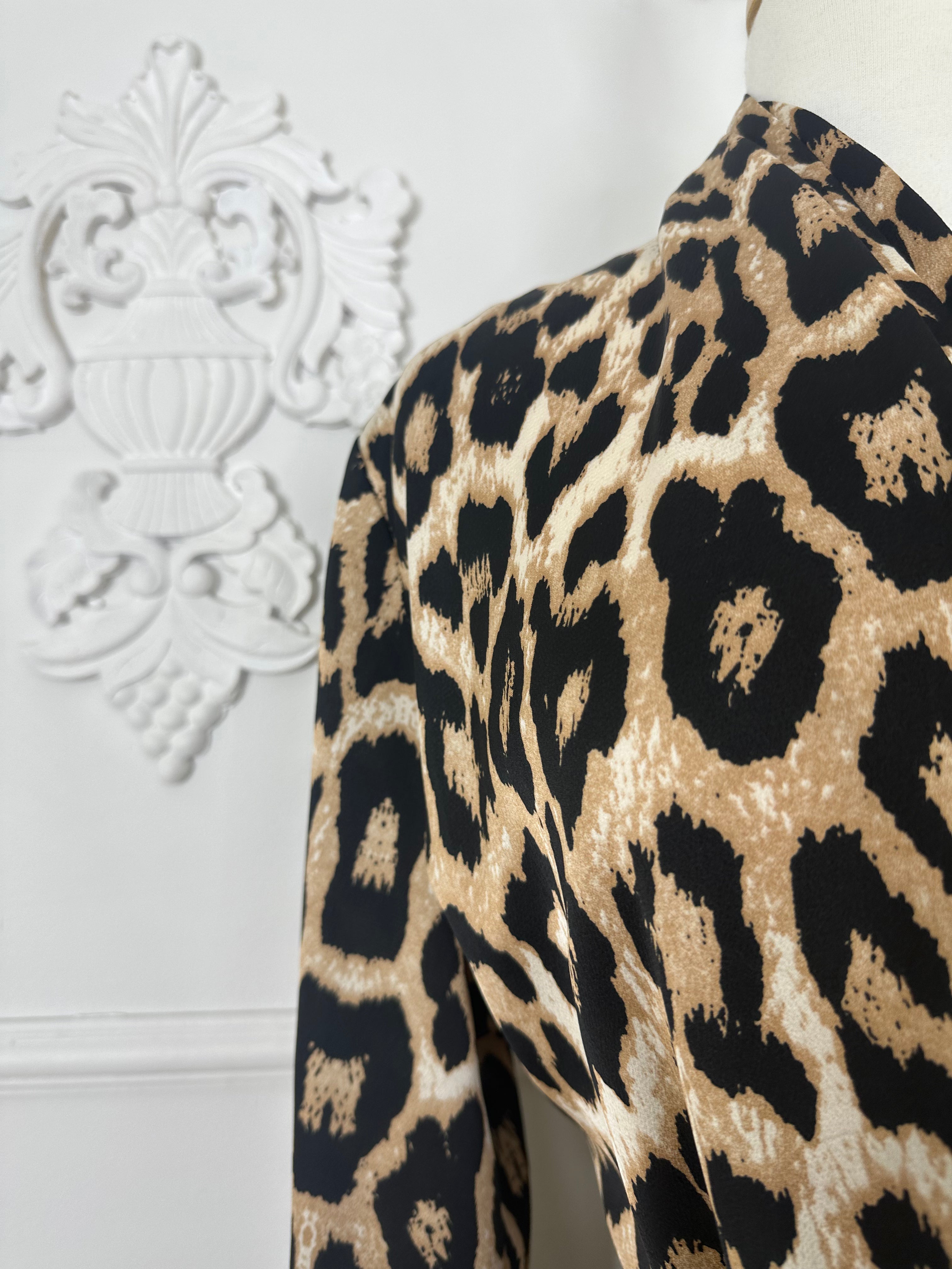 ALISHA  LEOPARD DRESS