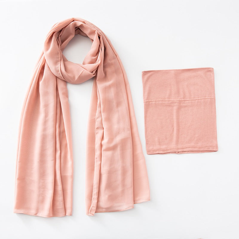 CHIFFON + CAP