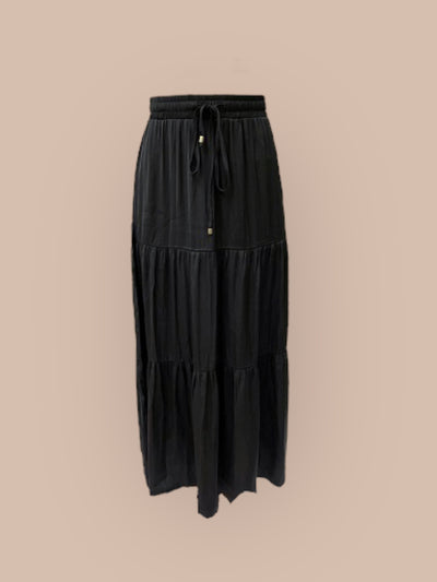 VEIL RUFFLE SKIRT