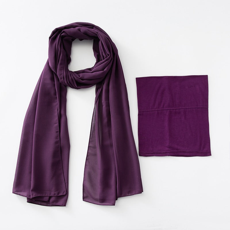 CHIFFON + CAP