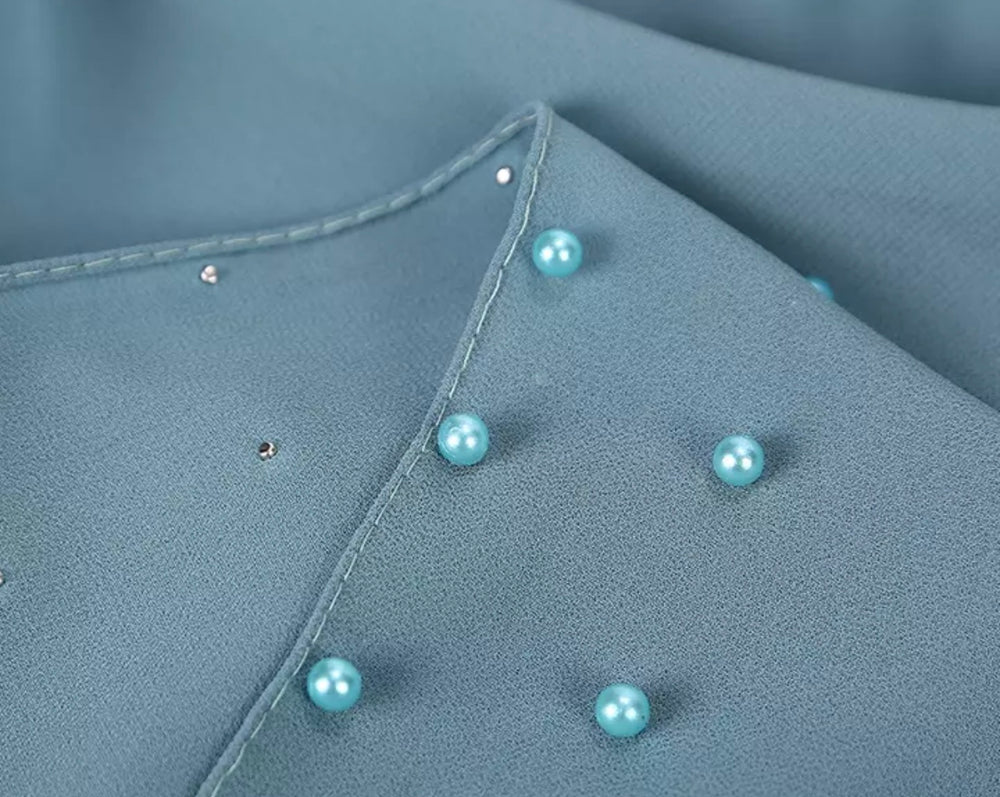 Pearl Chiffon - Sapphire