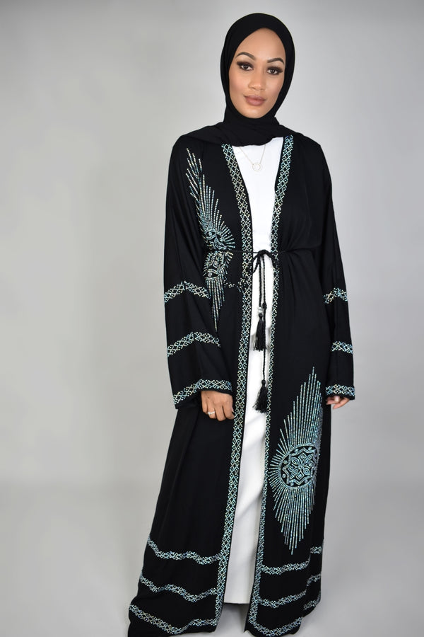 Aleena Open Abaya