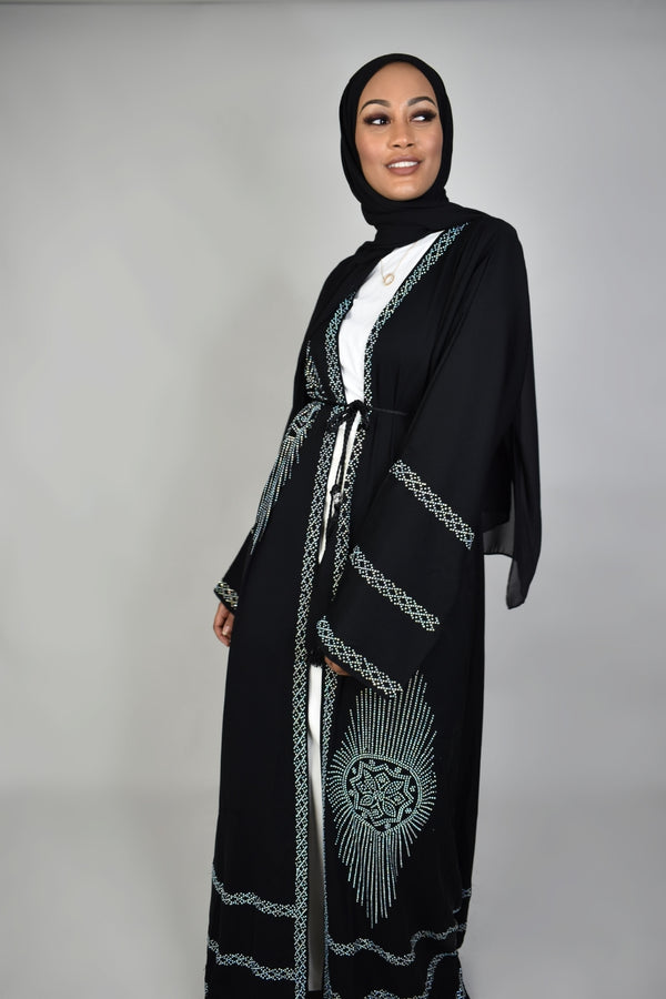 Aleena Open Abaya