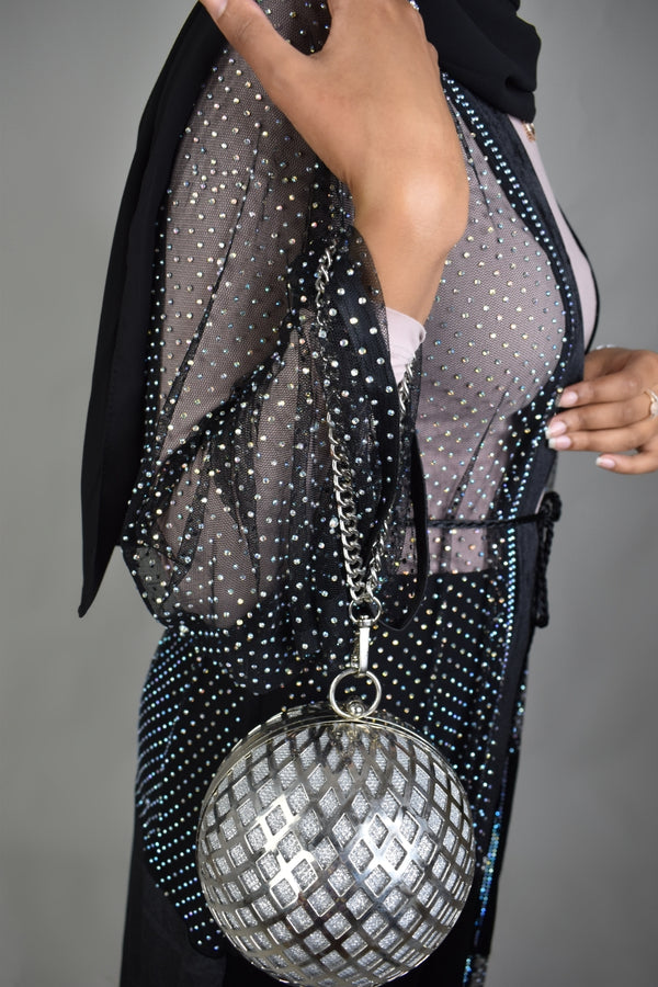 Nina Velvet Lace Abaya