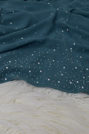 Pearl Chiffon - Teal