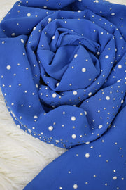 Pearl Chiffon - Blue