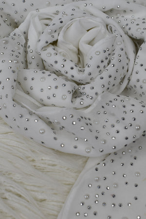 Pearl Chiffon - White