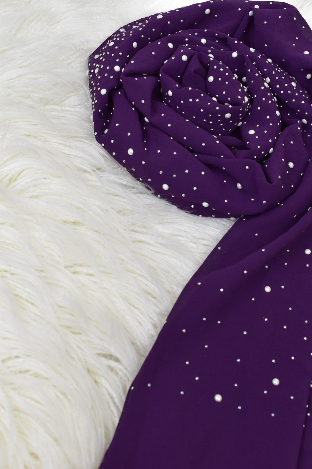 Pearl Chiffon - Eggplant