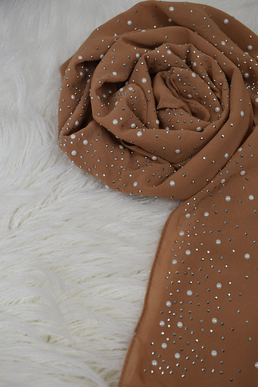 Pearl Chiffon - Camel