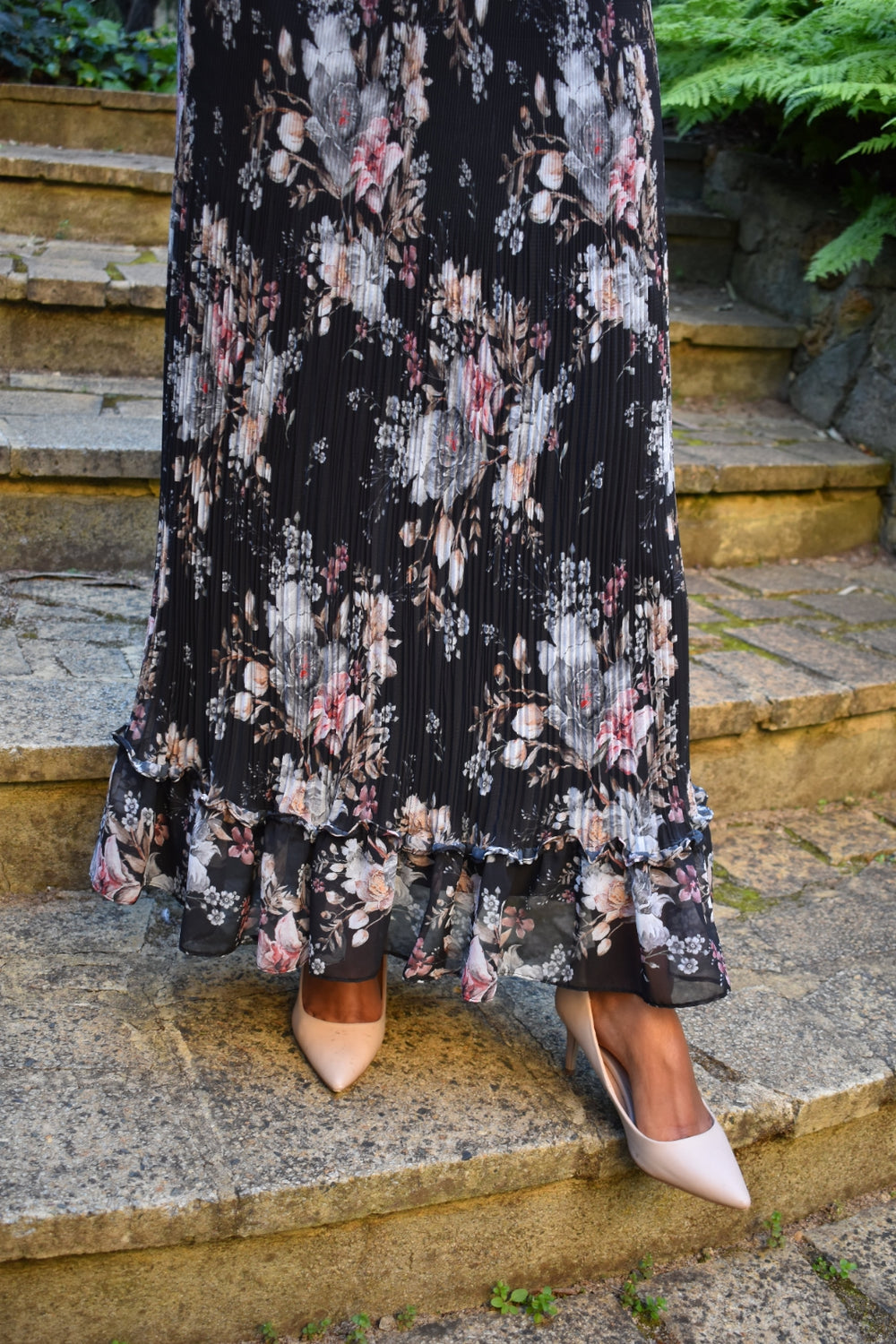 NAFISA Pleated Dress