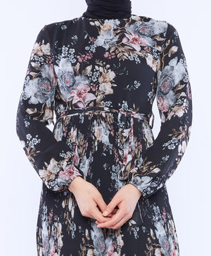 NAFISA Pleated Dress