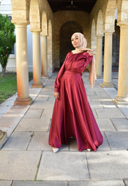 MIRA SATIN DRESS