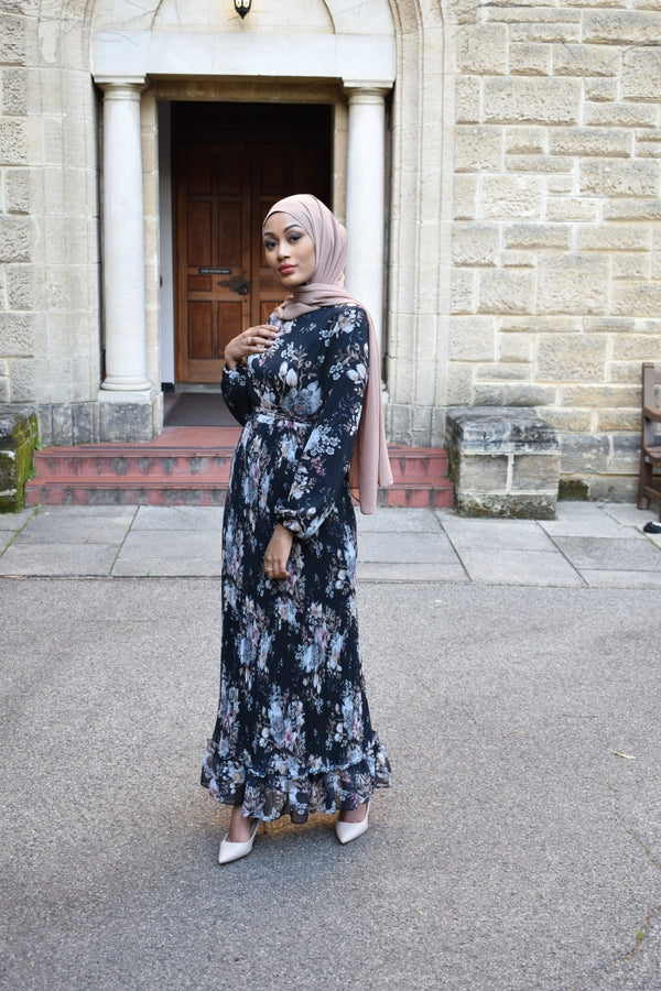 NAFISA Pleated Dress