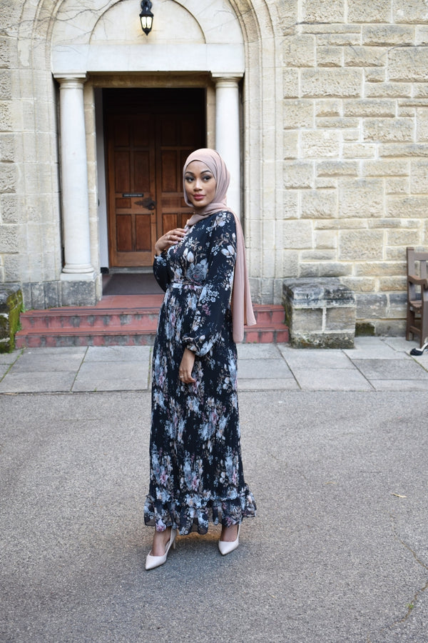 NAFISA Pleated Dress