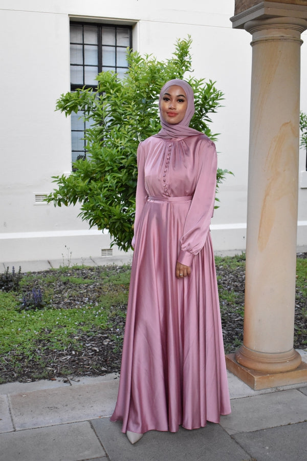 MIRA SATIN DRESS