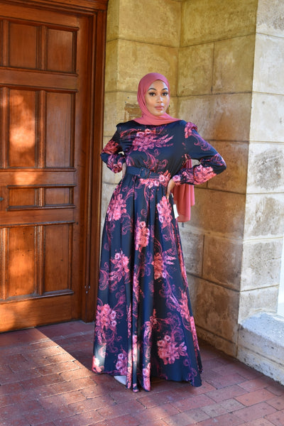 DANIYA SATIN DRESS