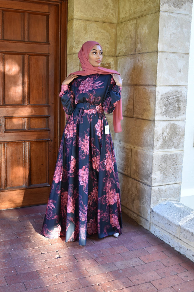 DANIYA SATIN DRESS