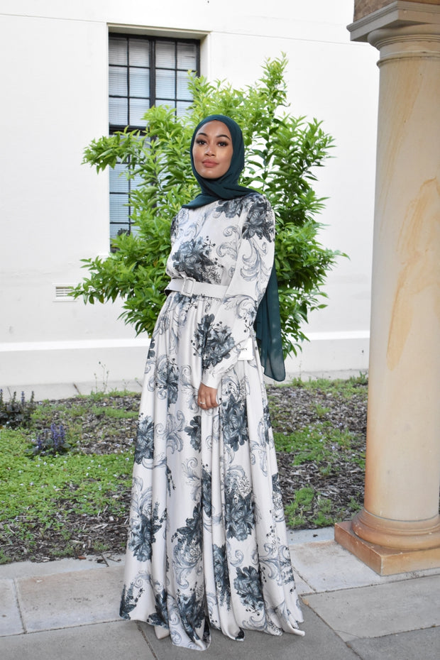 DANIYA SATIN DRESS