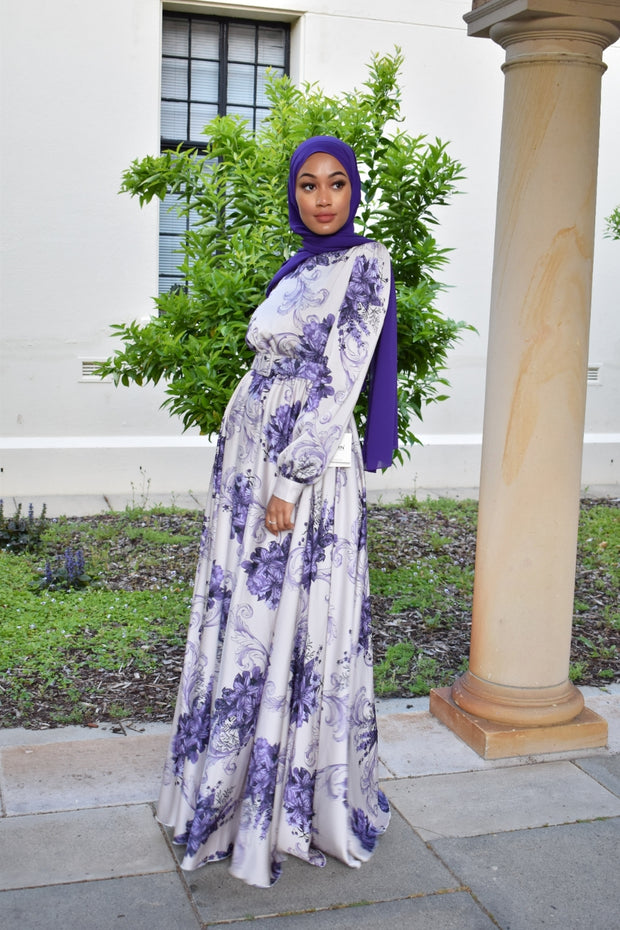 DANIYA SATIN DRESS