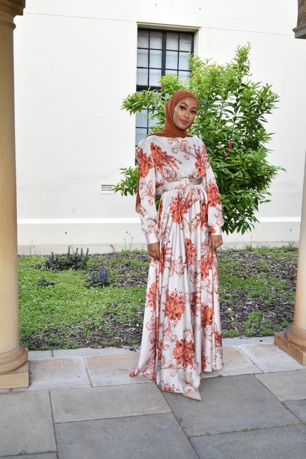 DANIYA SATIN DRESS