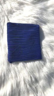 Pleated Shawl - Royal Blue