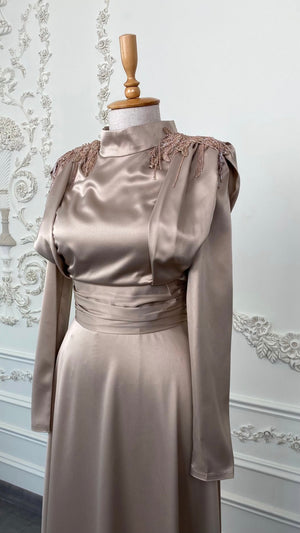 Barlin Satin Dress