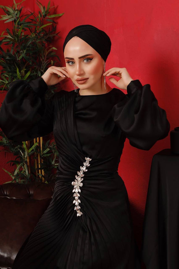 SOFIA SATIN DRESS