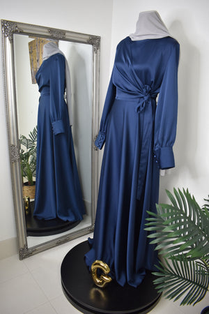 SABRINA SATIN DRESS