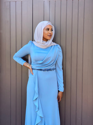 NAJMIYAT SATIN DRESS