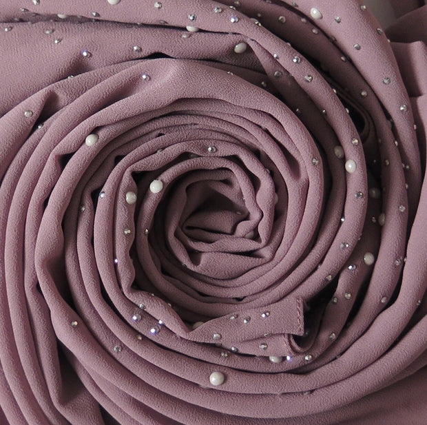 Pearl Chiffon - Mauve