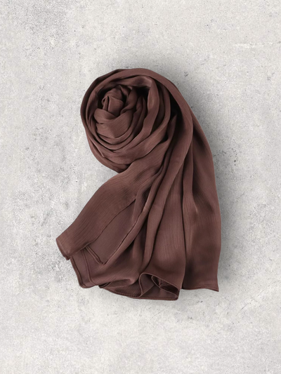 LUXE SATIN CREPE - MOCHA