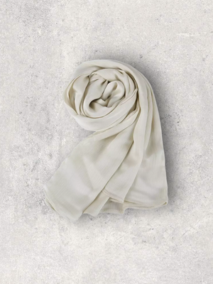 LUXE SATIN CREPE - OFF WHITE