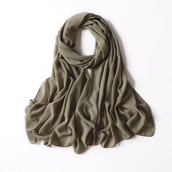 ARMY CHIFFON SHAWL