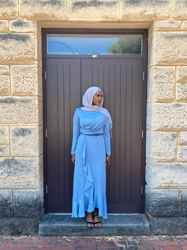 NAJMIYAT SATIN DRESS